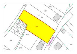 Lageplan, Baulücke, Trimberg, Nähe Quellenstraße Fl.Nr. 232